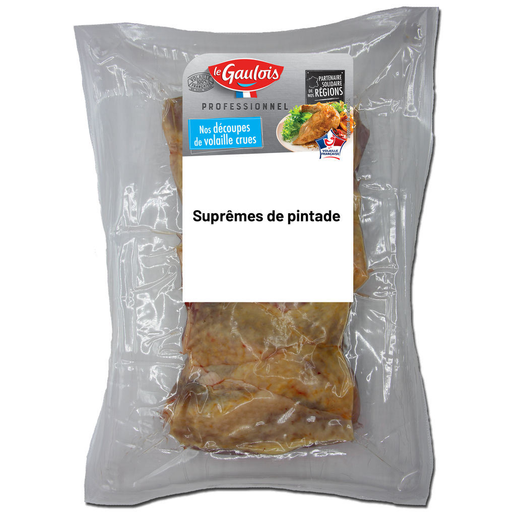 Suprêmes de pintades x10 - 1.6 KG