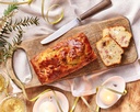 Cake lardons, chèvre, figue et miel - 260G