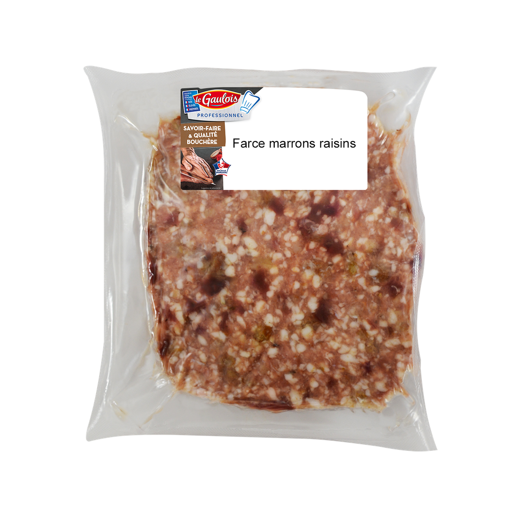 Farce marrons & raisins - 1 kg