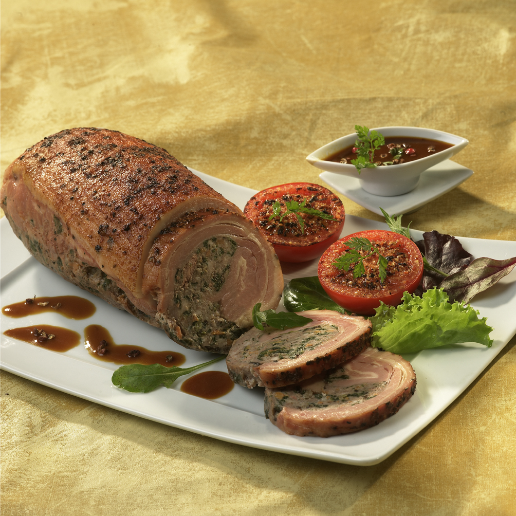 Rôti de porc au beurre persillé - Env. 2Kg