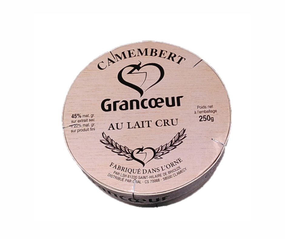 Camembert au lait cru - 240G