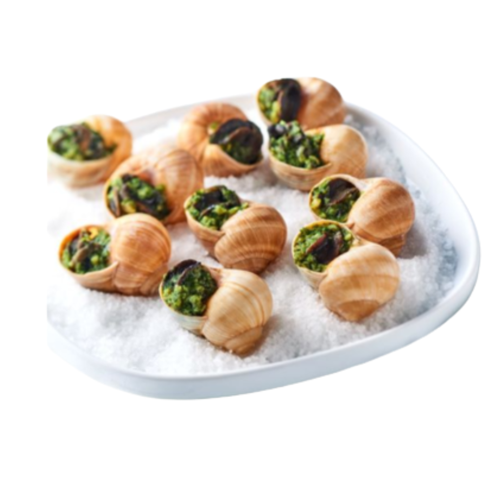 12 Escargots de bourgogne farcis beurre ail & persil - 120G