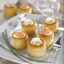 Mini feuilletés St Jacques et saumon x 16 - 170G