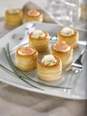 Mini feuilletés St Jacques et saumon x 16 - 170G