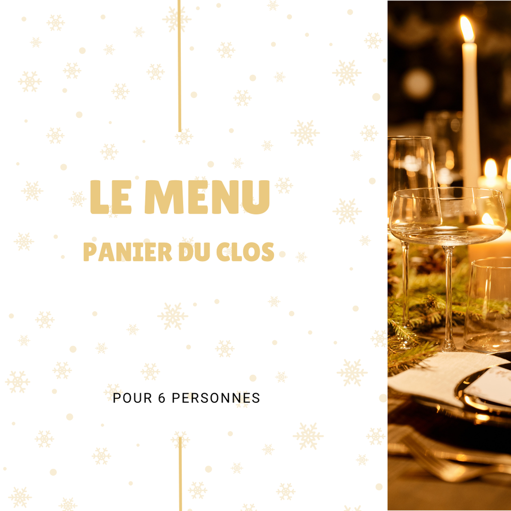 Menu du Clos- 6 personnes