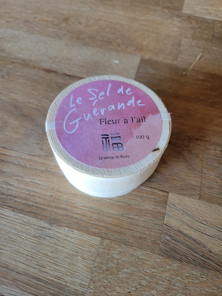 Fleur de Sel - à l'ail - 100 gr 