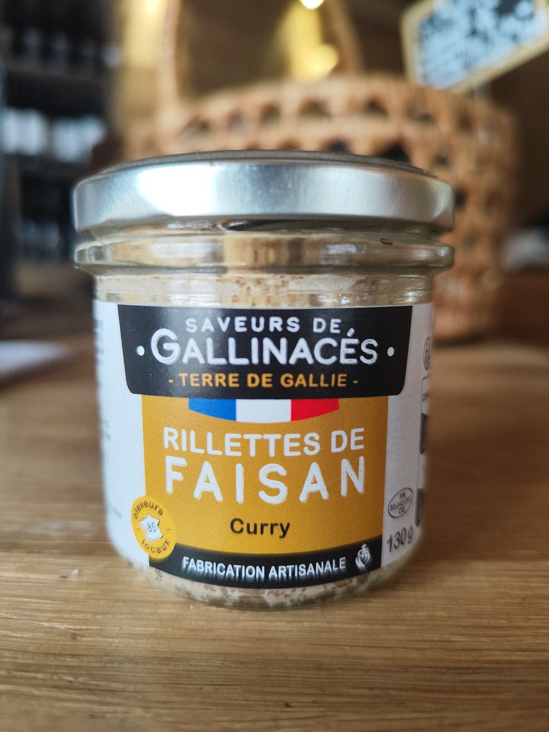 Rillettes de faisan (130g)