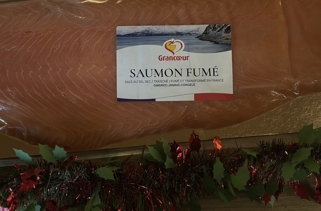 Saumon tranché Norvégiens fumé en France 1KG