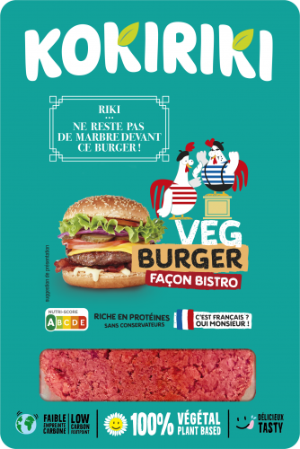 Steak végétal burger - 1KG Surgelé - Stock limité