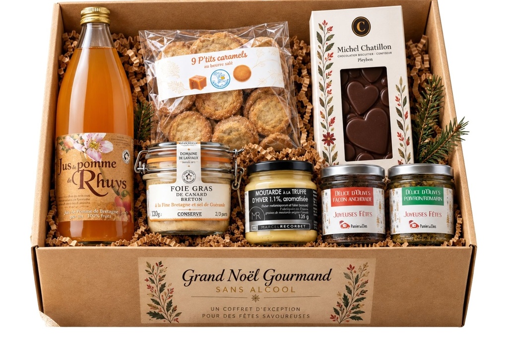 Coffret - Grand Noël Gourmand sans alcool