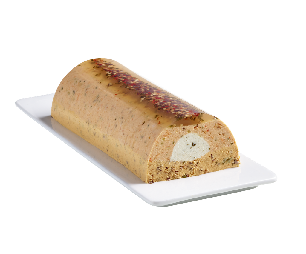 Bûche truite, cœur au fromage frais & yuzu - 1,2 KG