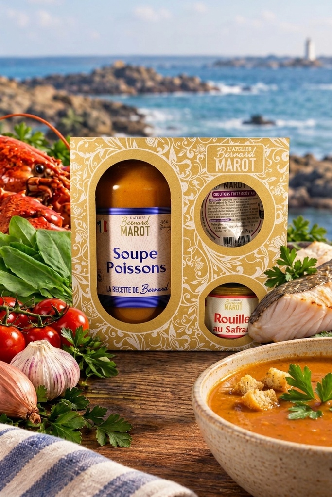 Coffret soupe de poisson Bernard Marot