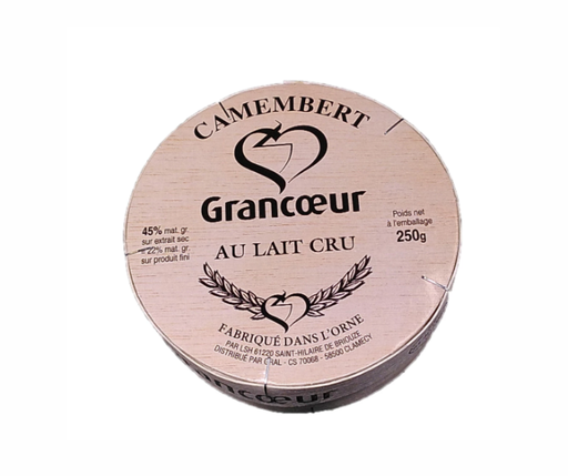 Camembert au lait cru - 250G